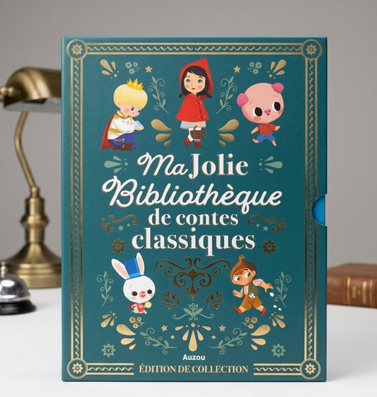 Les p'tits classiques - ma jolie bibliothèque de contes classiques