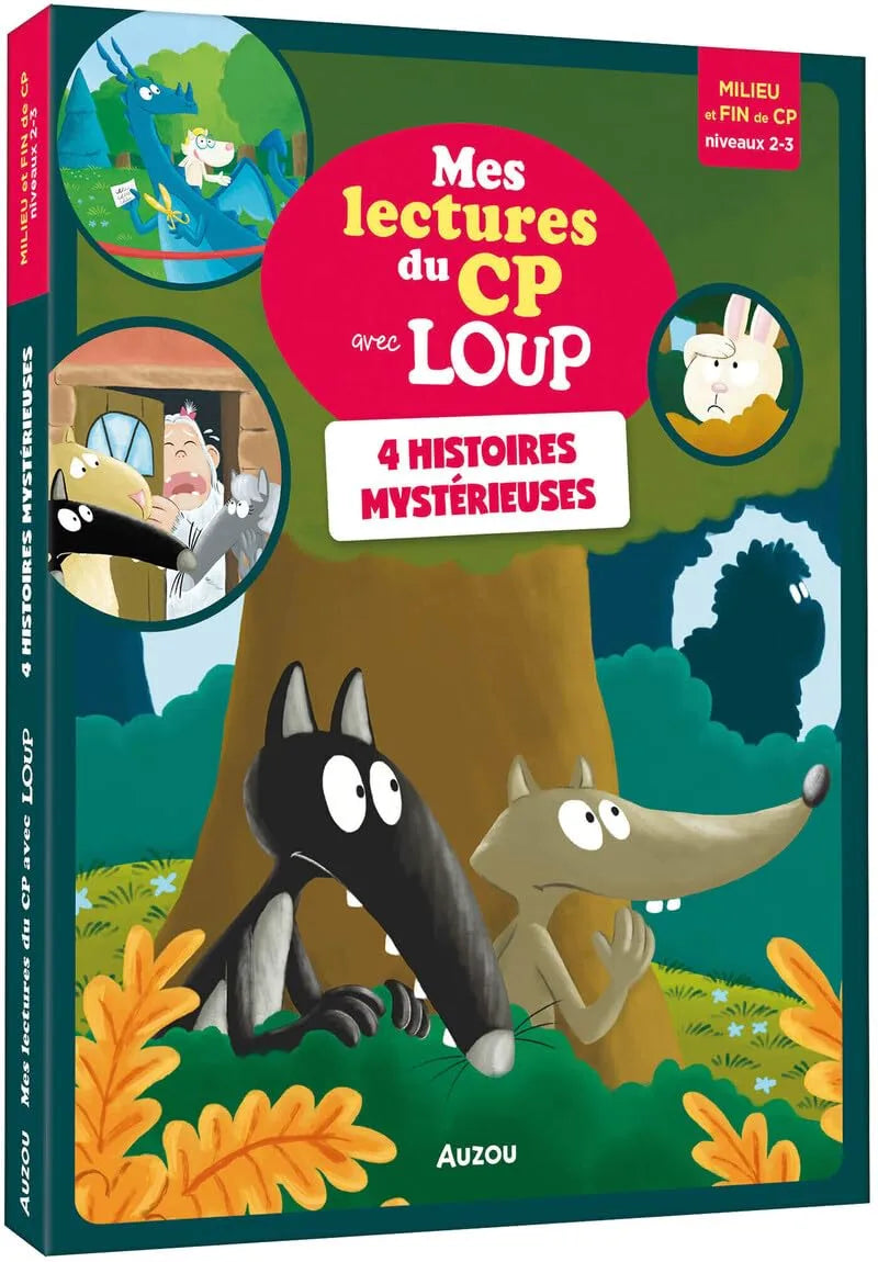 Mes Lectures du CP avec Loup – Quatre Histoires Mystérieuses
