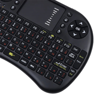 Clavier Sans Fil 3-en-1 : Télécommande + Souris pour TV Android, Smart TV & PC