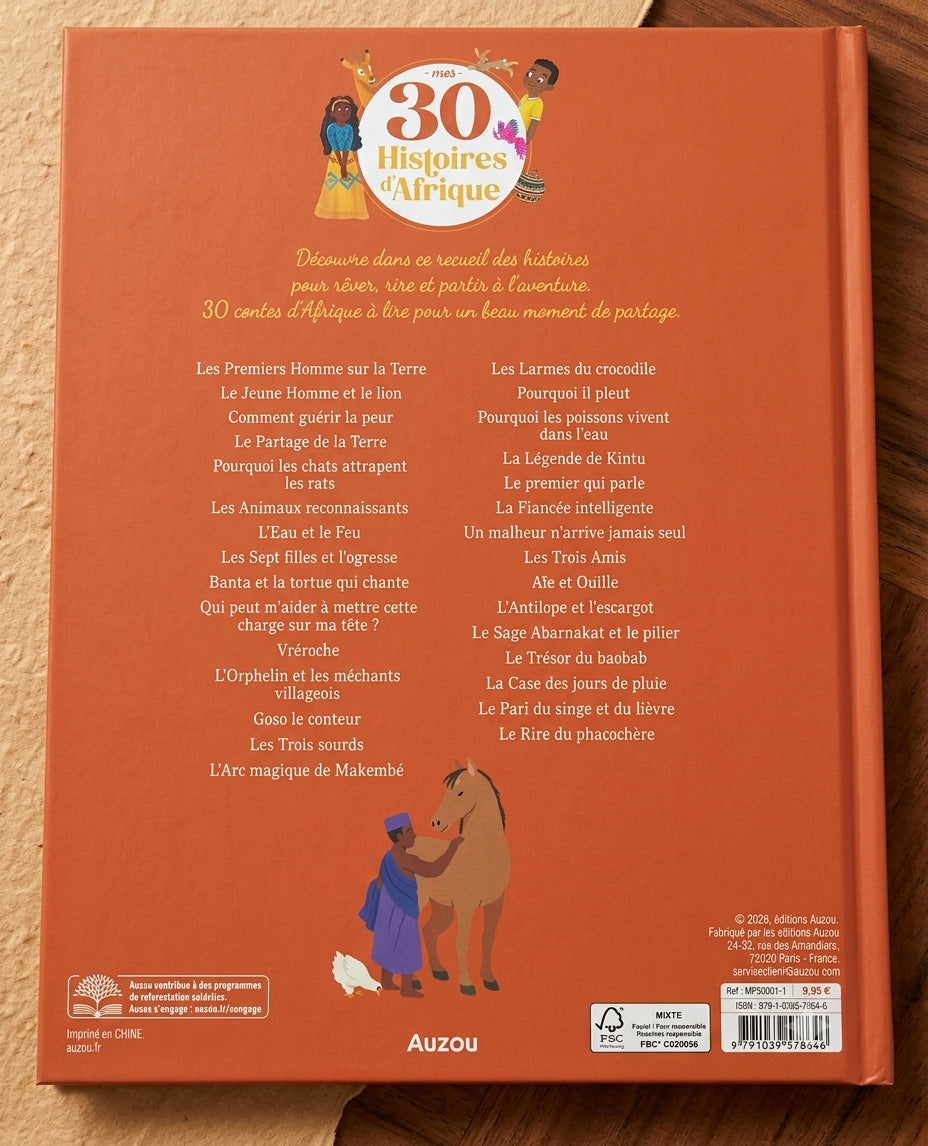 Mes 30 Histoires d'Afrique